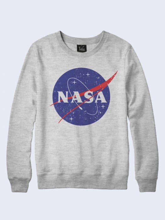 Свитшот NASA grey