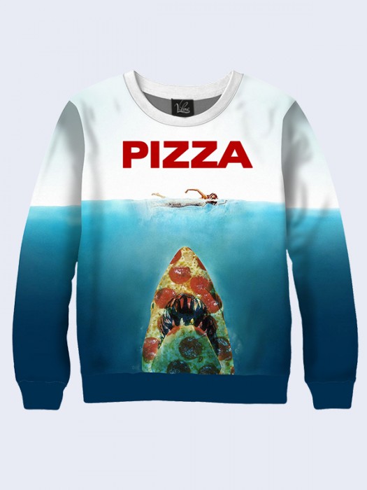 Свитшот Пицца в море