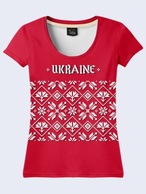 Футболка Ukraine вышивка
