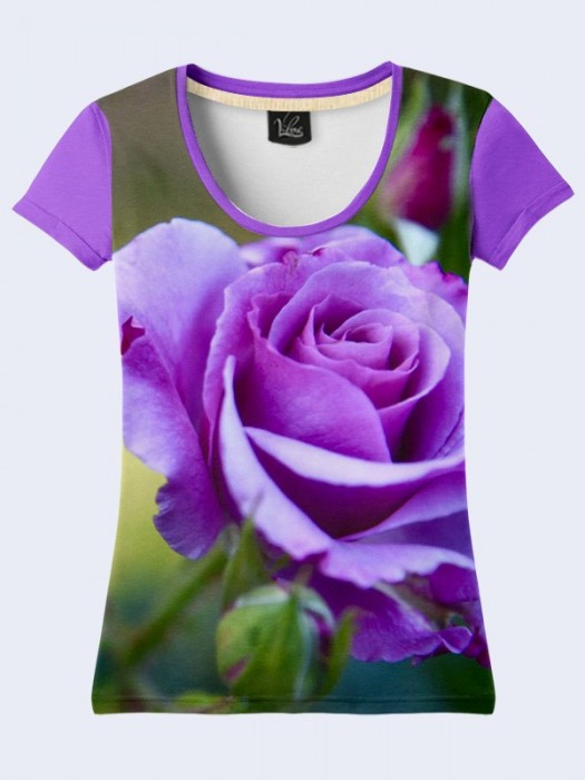 Футболка Фиолетовая роза